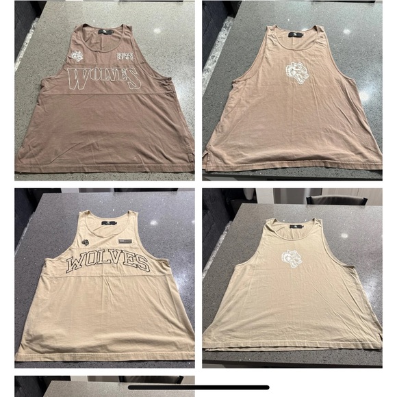 Wolves Graphic Tank Tops Set - Picture 2 of 2
